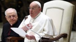Pope Francis holds weekly audience at the Vatican