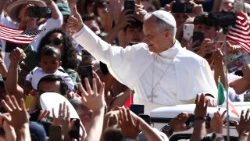 Pope Leo XIV holds general audience in St. Peter's Square, at the Vatican