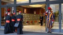 2025.05.05 A zecea Congregație generală a cardinalilor în Cetatea Vaticanului.